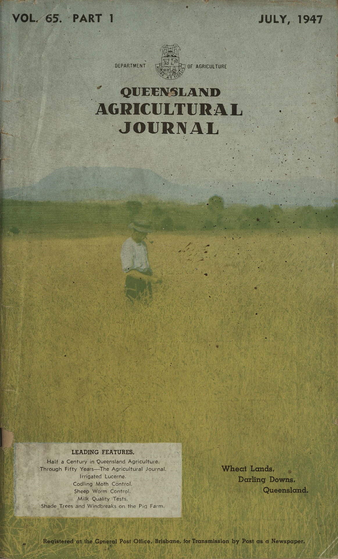 Queensland Agricultural Journal - July 1947