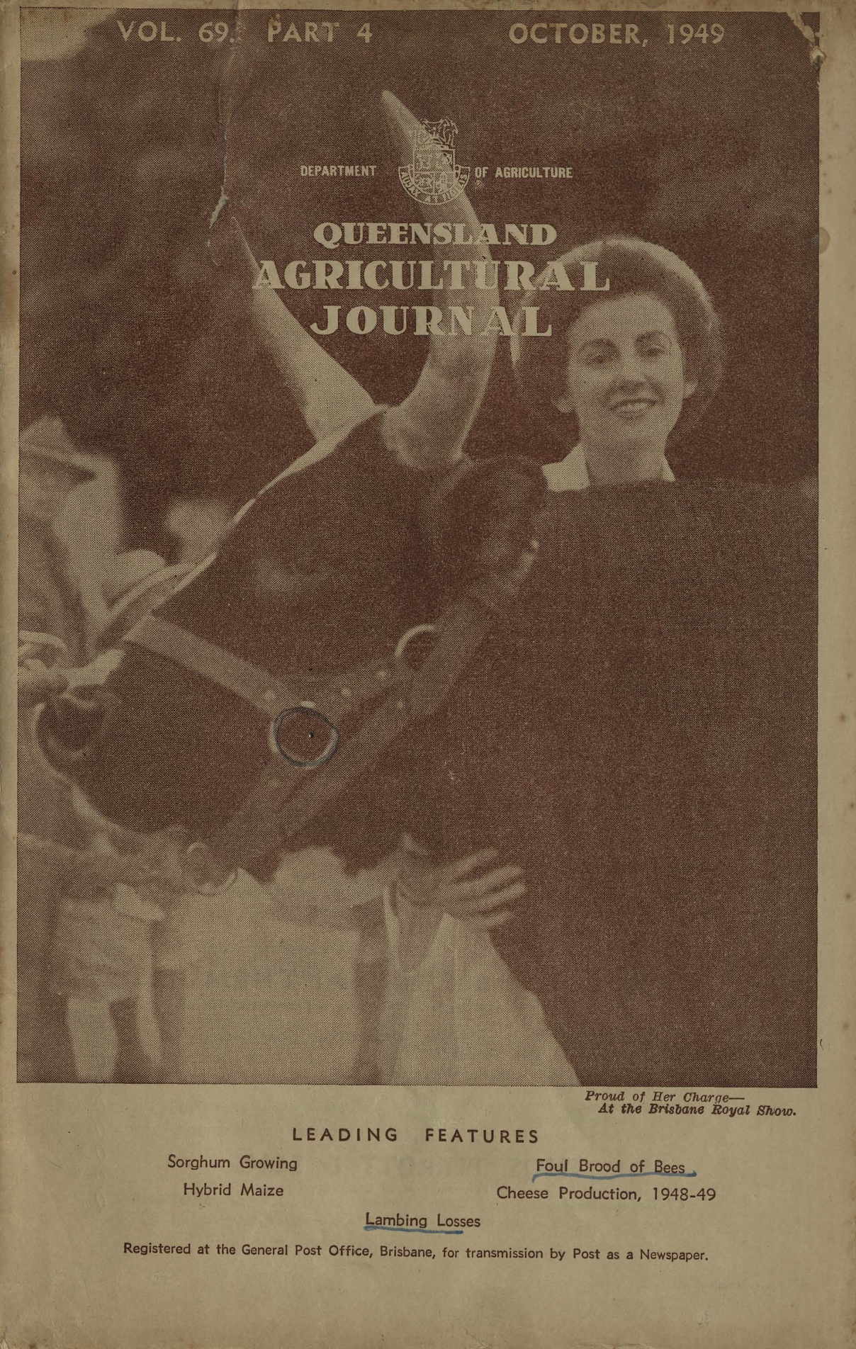 Queensland Agricultural Journal - October 1949