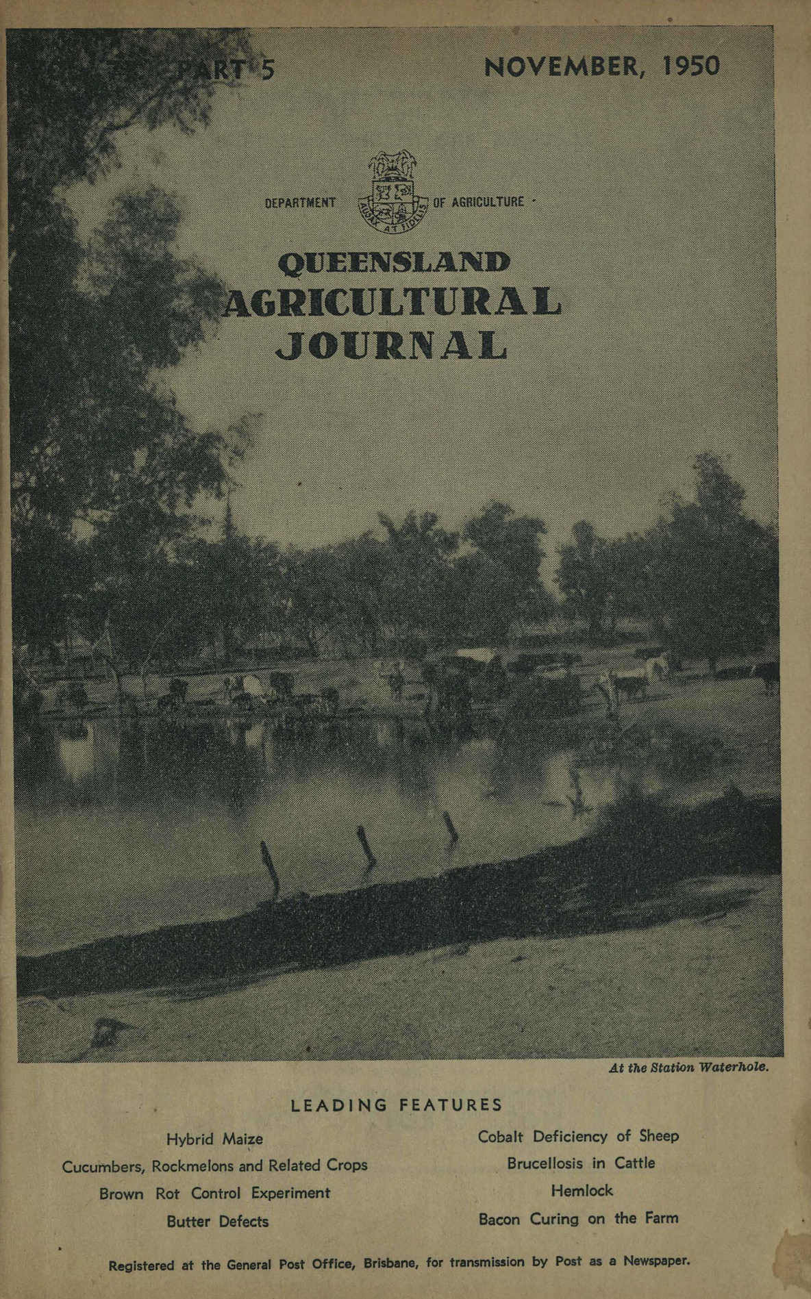 Queensland Agricultural Journal - November 1950