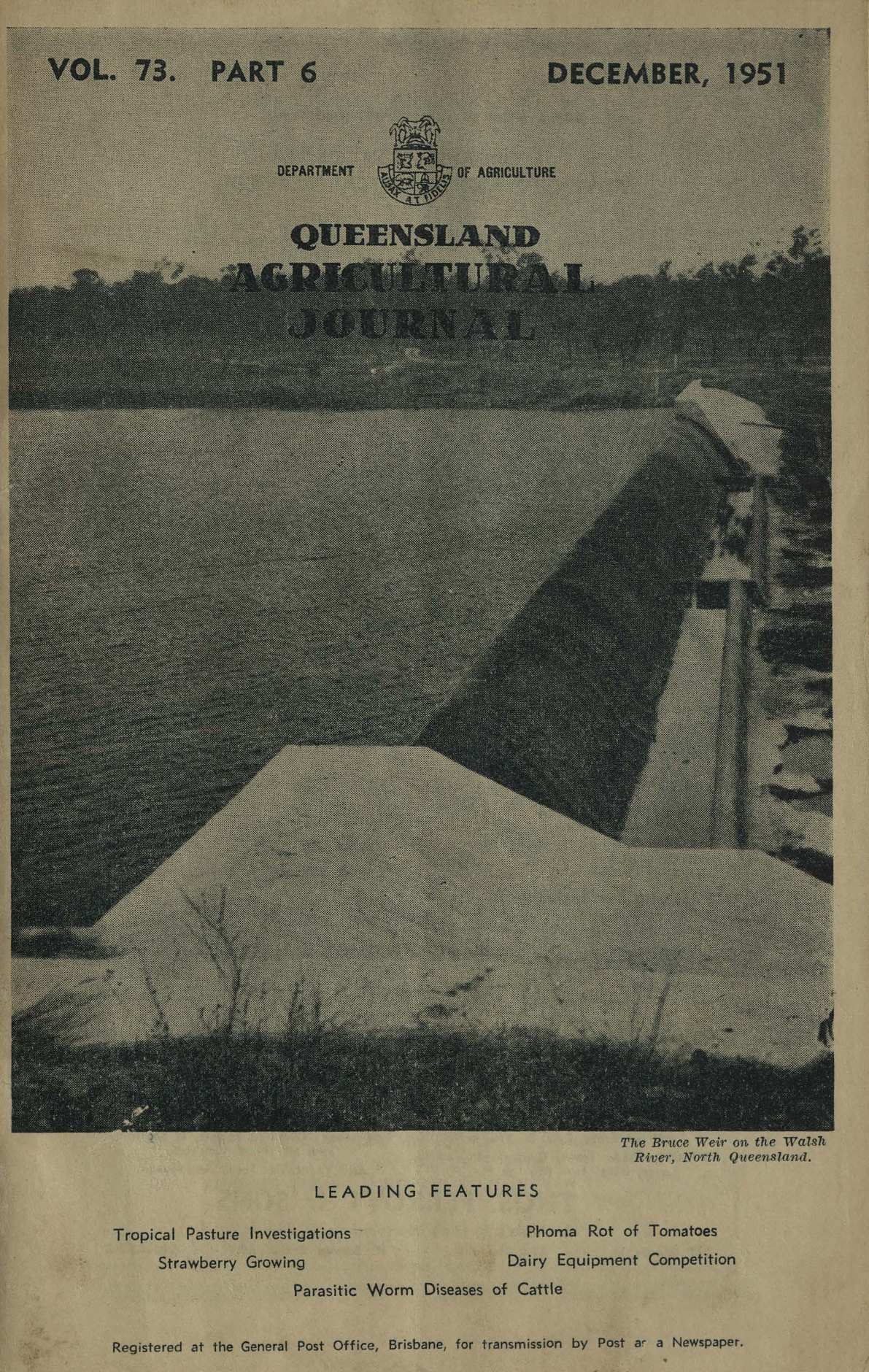 Queensland Agricultural Journal - December 1951