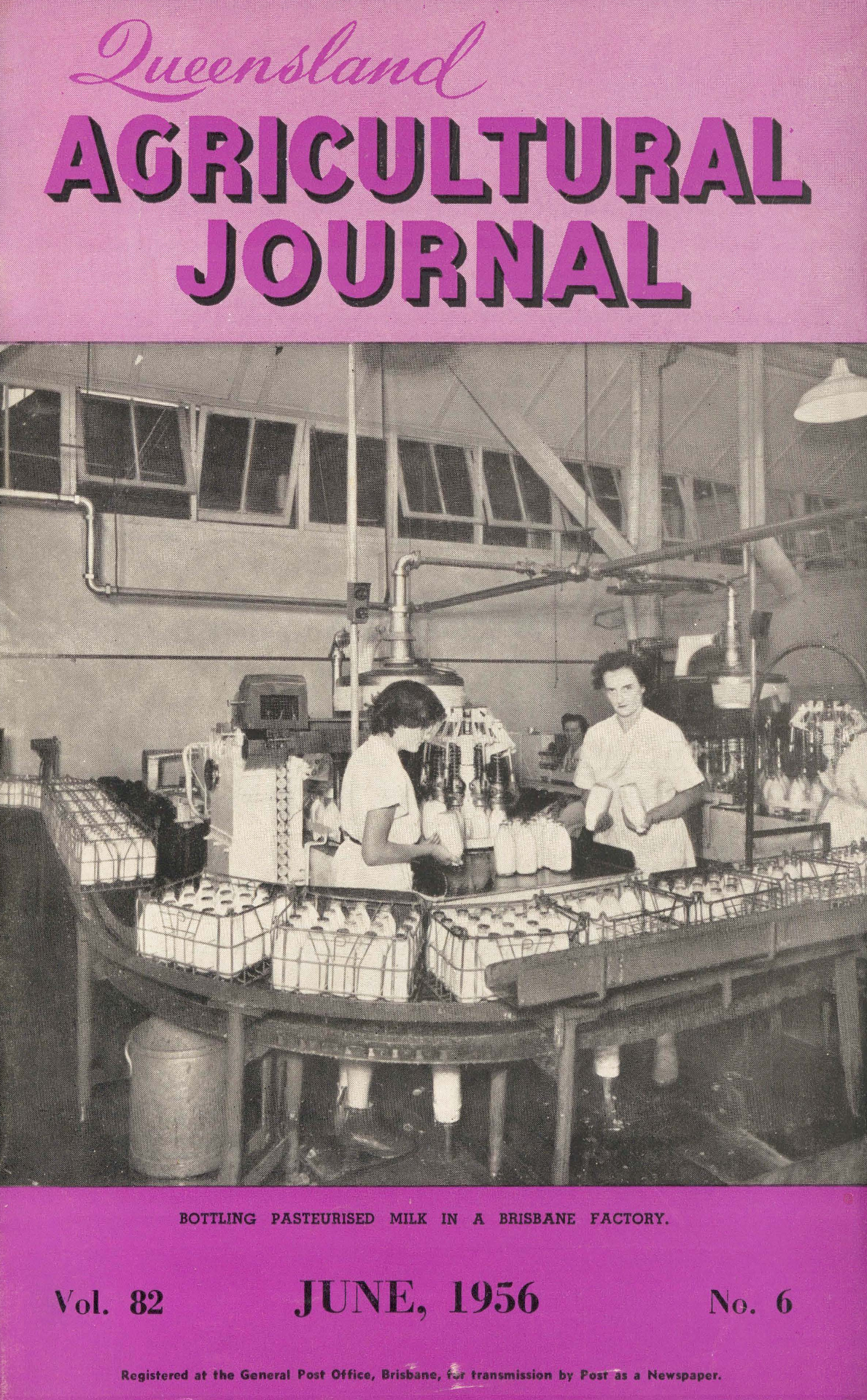 Queensland Agricultural Journal - June 1956