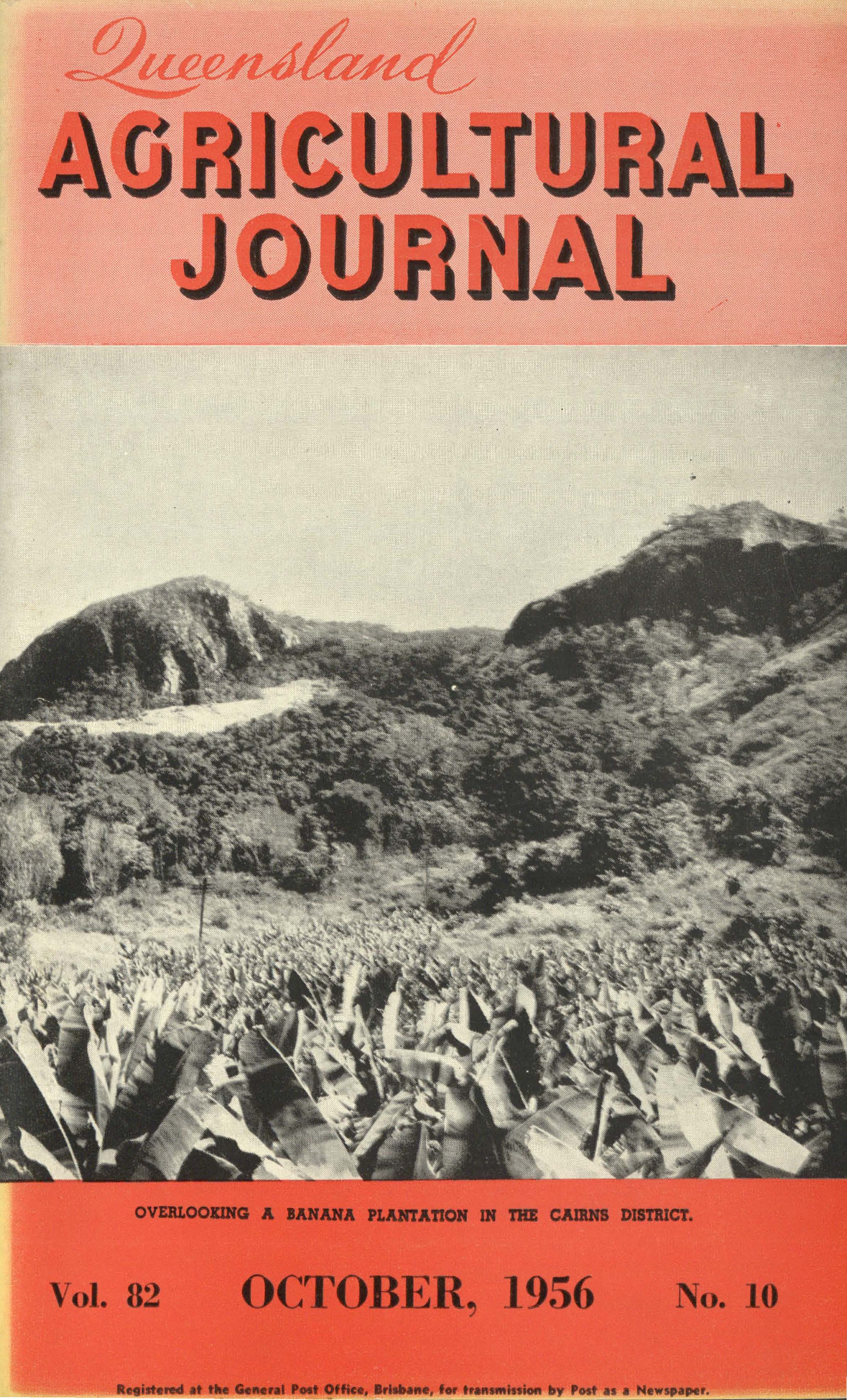 Queensland Agricultural Journal - October 1956