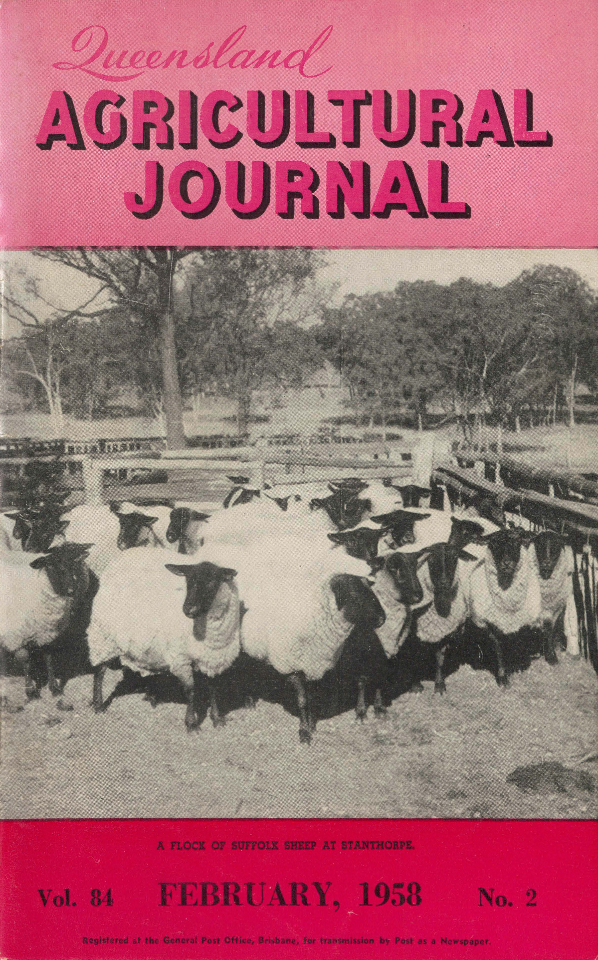 Queensland Agricultural Journal - February 1958