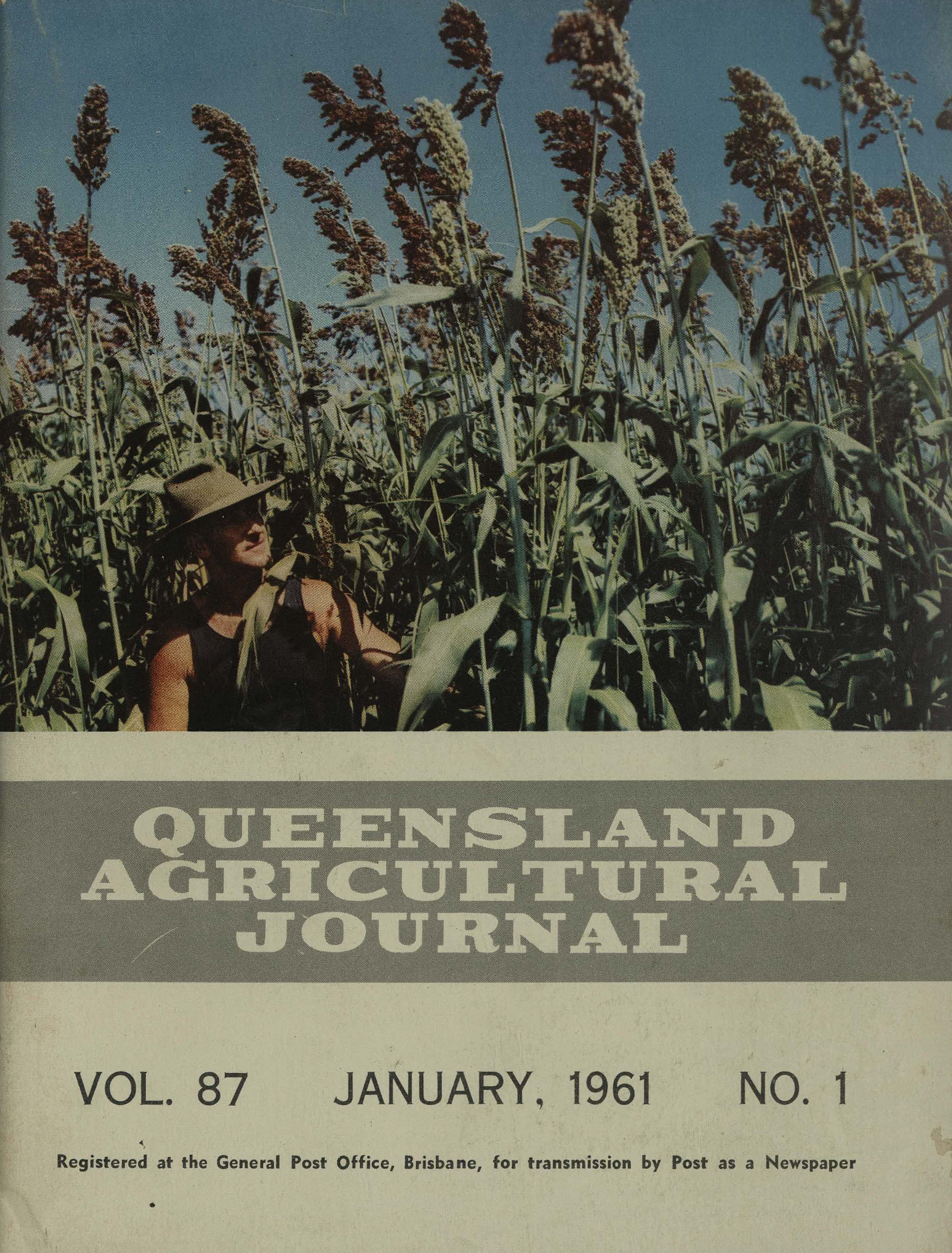 Queensland Agricultural Journal - January 1961