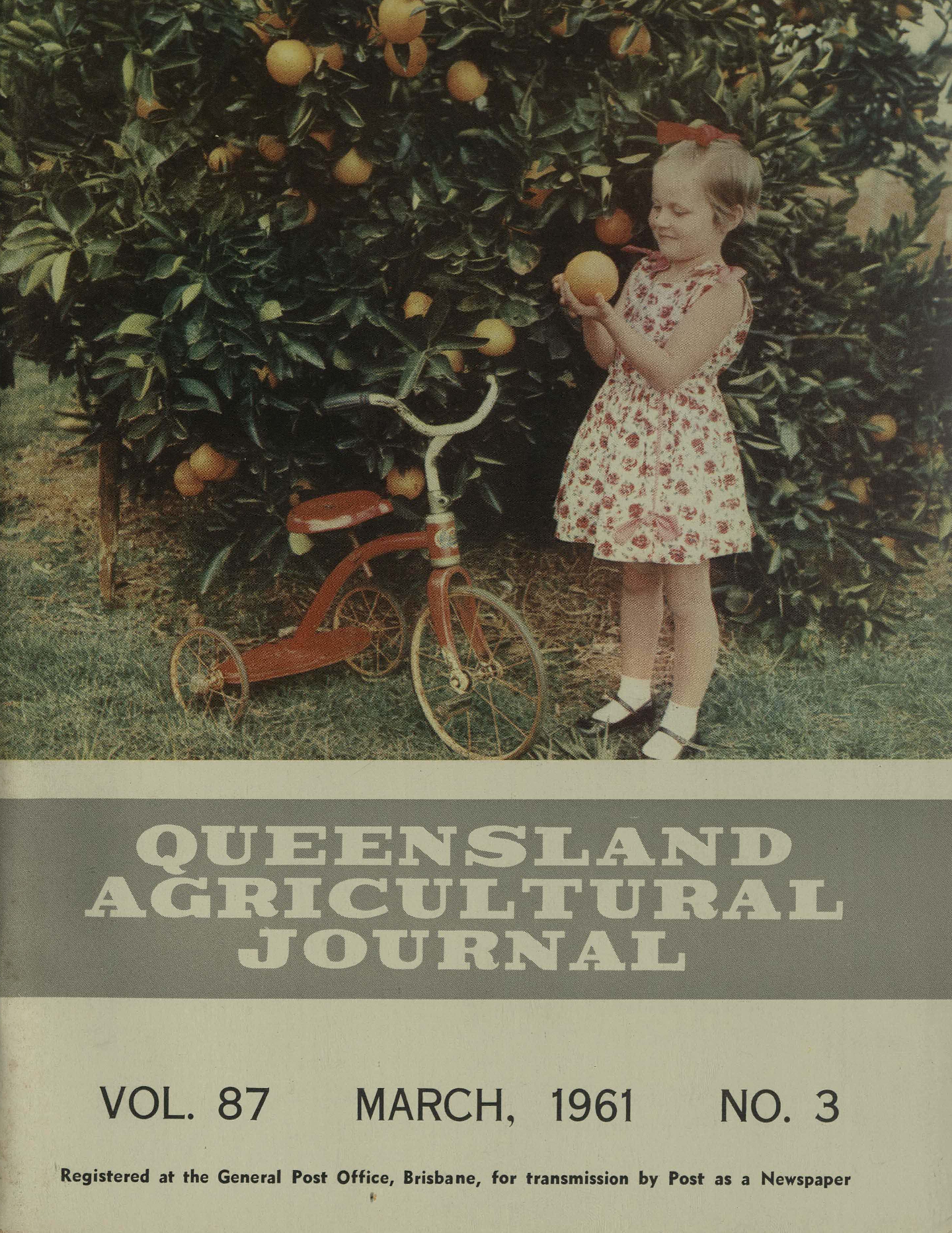 Queensland Agricultural Journal - March 1961