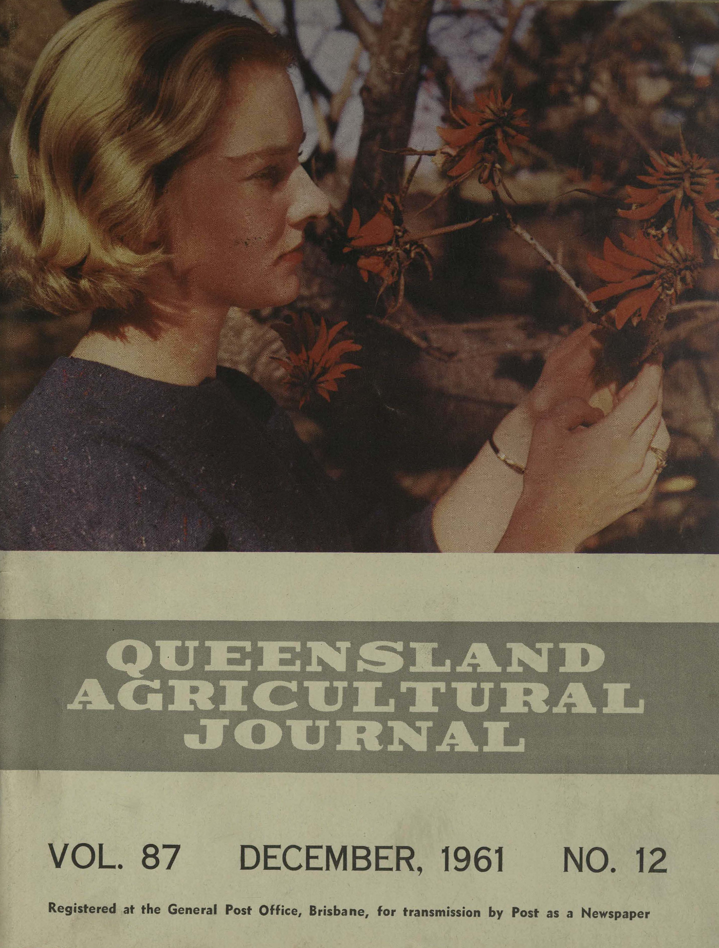 Queensland Agricultural Journal - December 1961