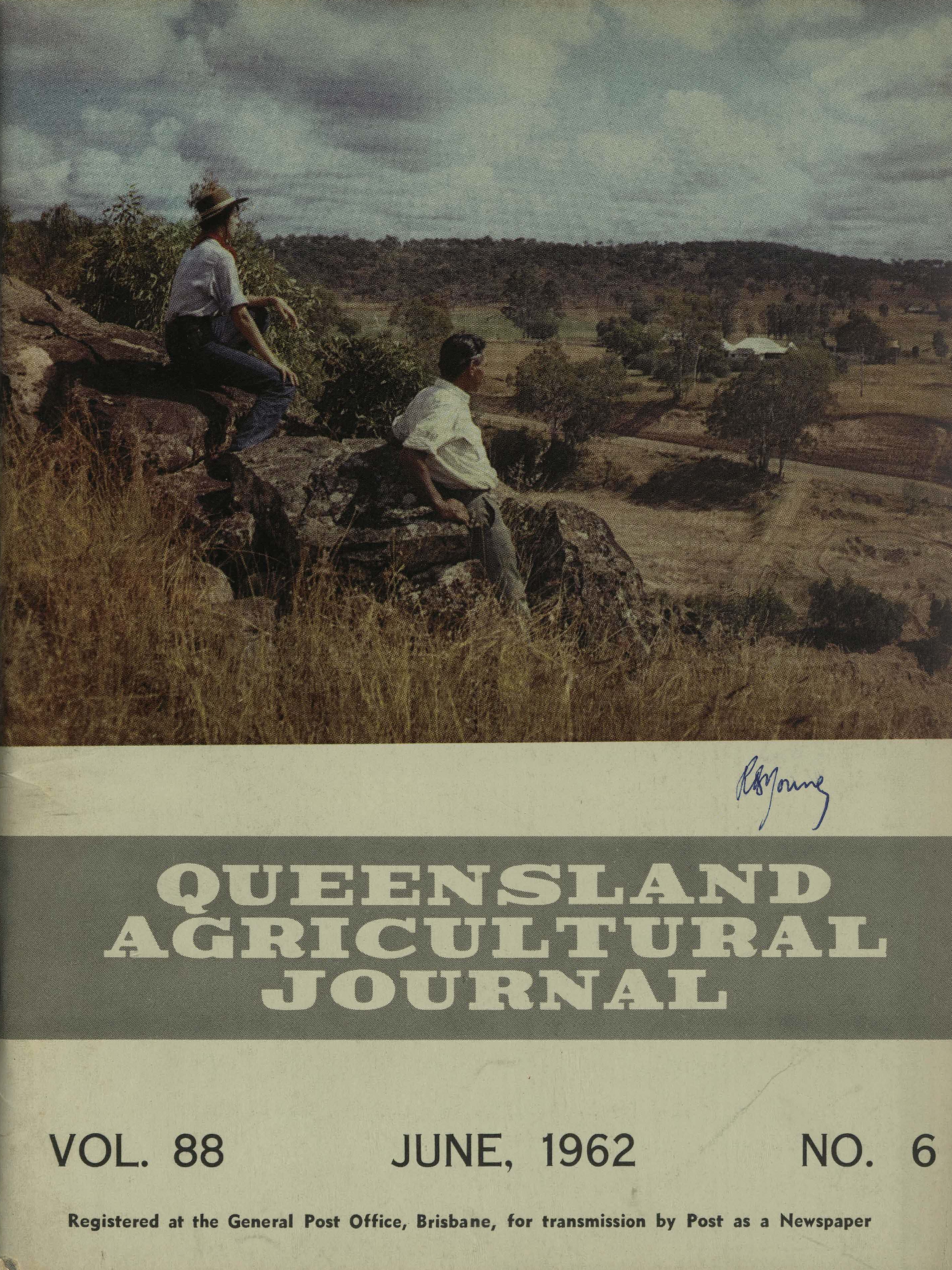 Queensland Agricultural Journal - June 1962