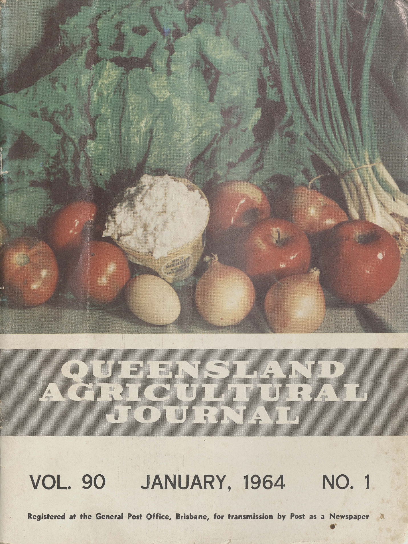 Queensland Agricultural Journal - January 1964