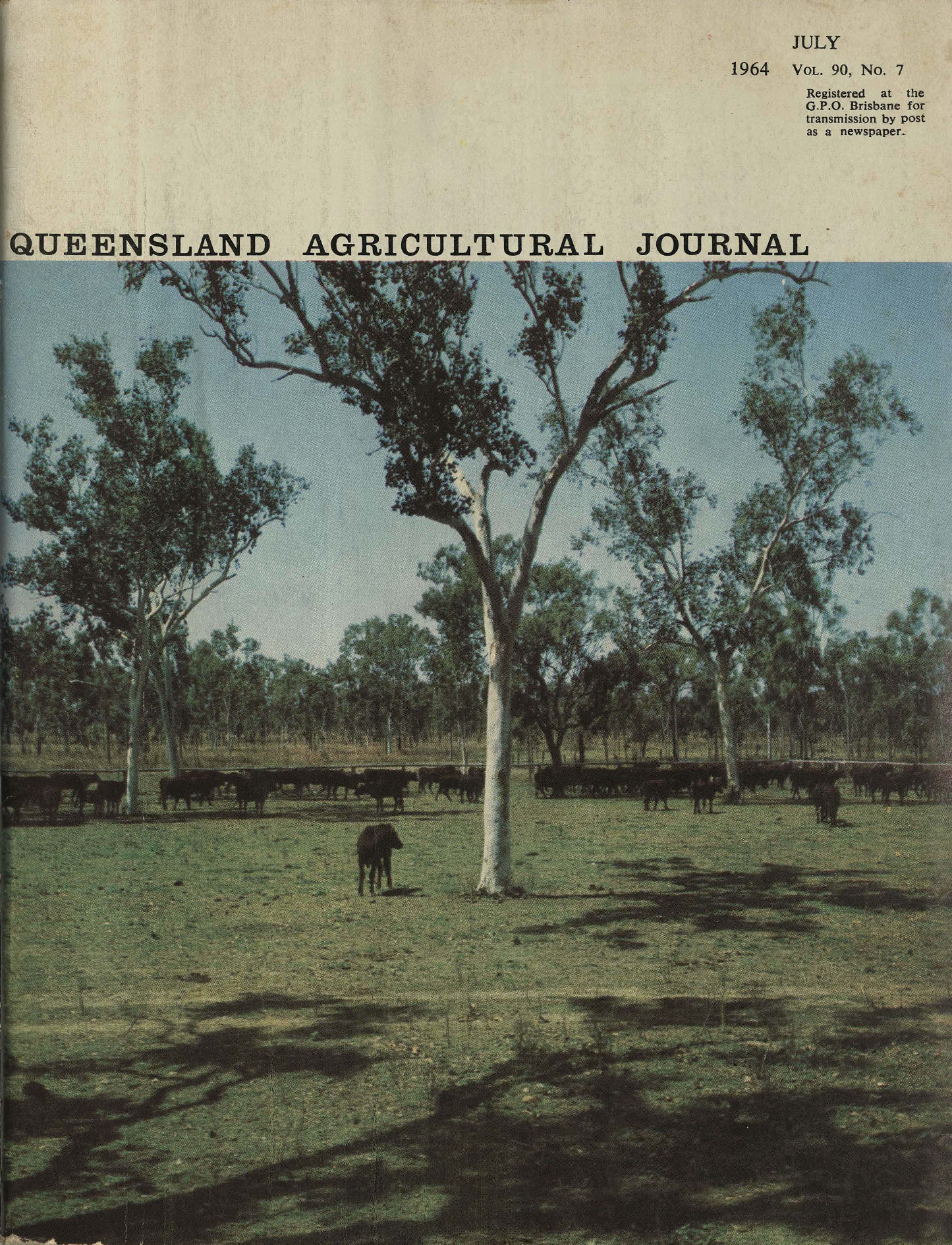Queensland Agricultural Journal - July 1964