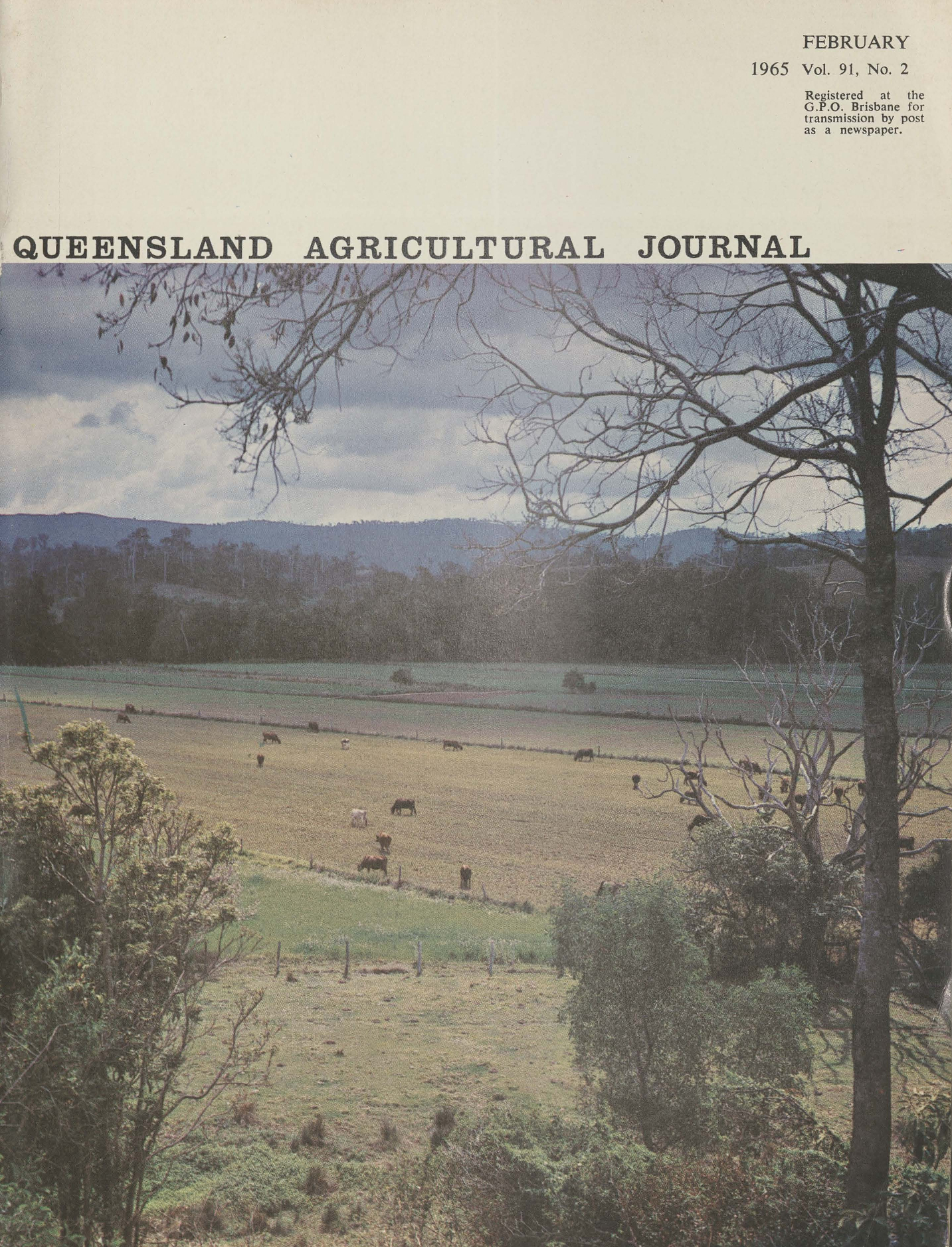 Queensland Agricultural Journal - February 1965