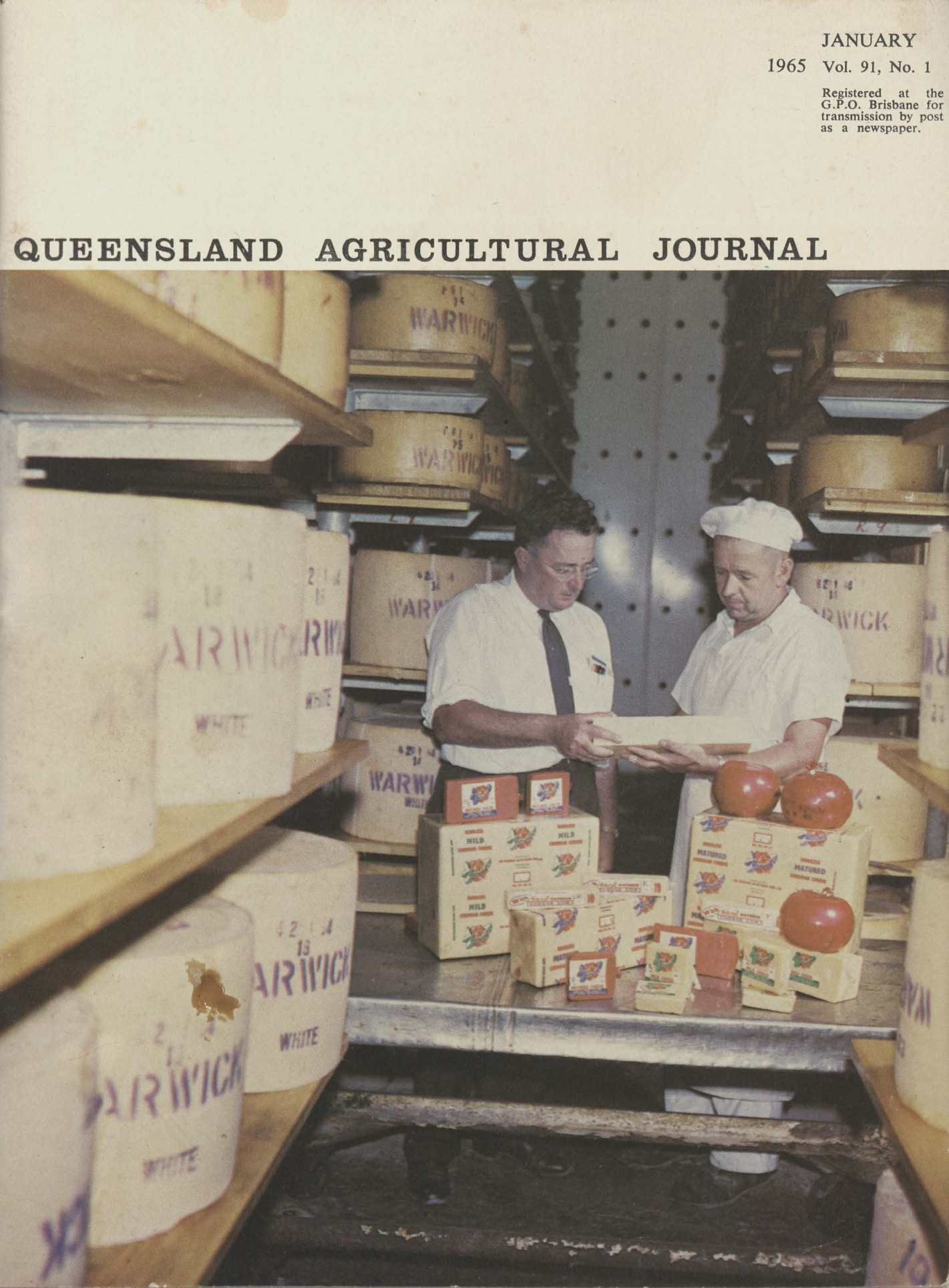 Queensland Agricultural Journal - January 1965