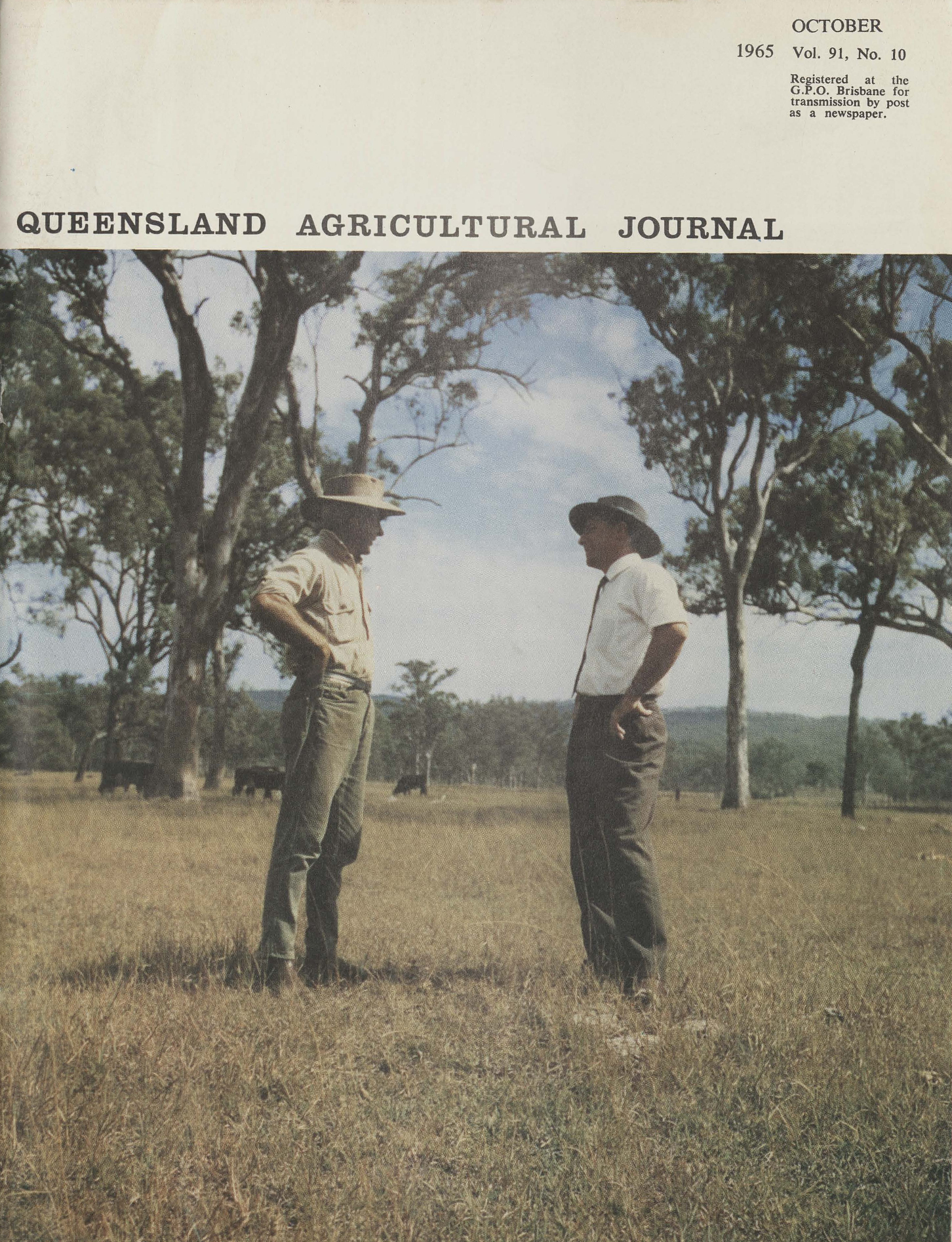 Queensland Agricultural Journal - October 1965