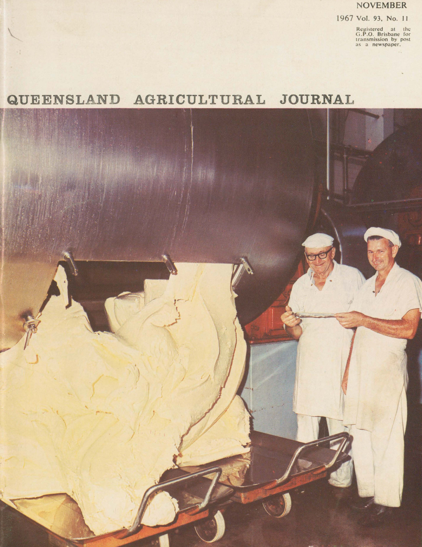 Queensland Agricultural Journal - November 1967
