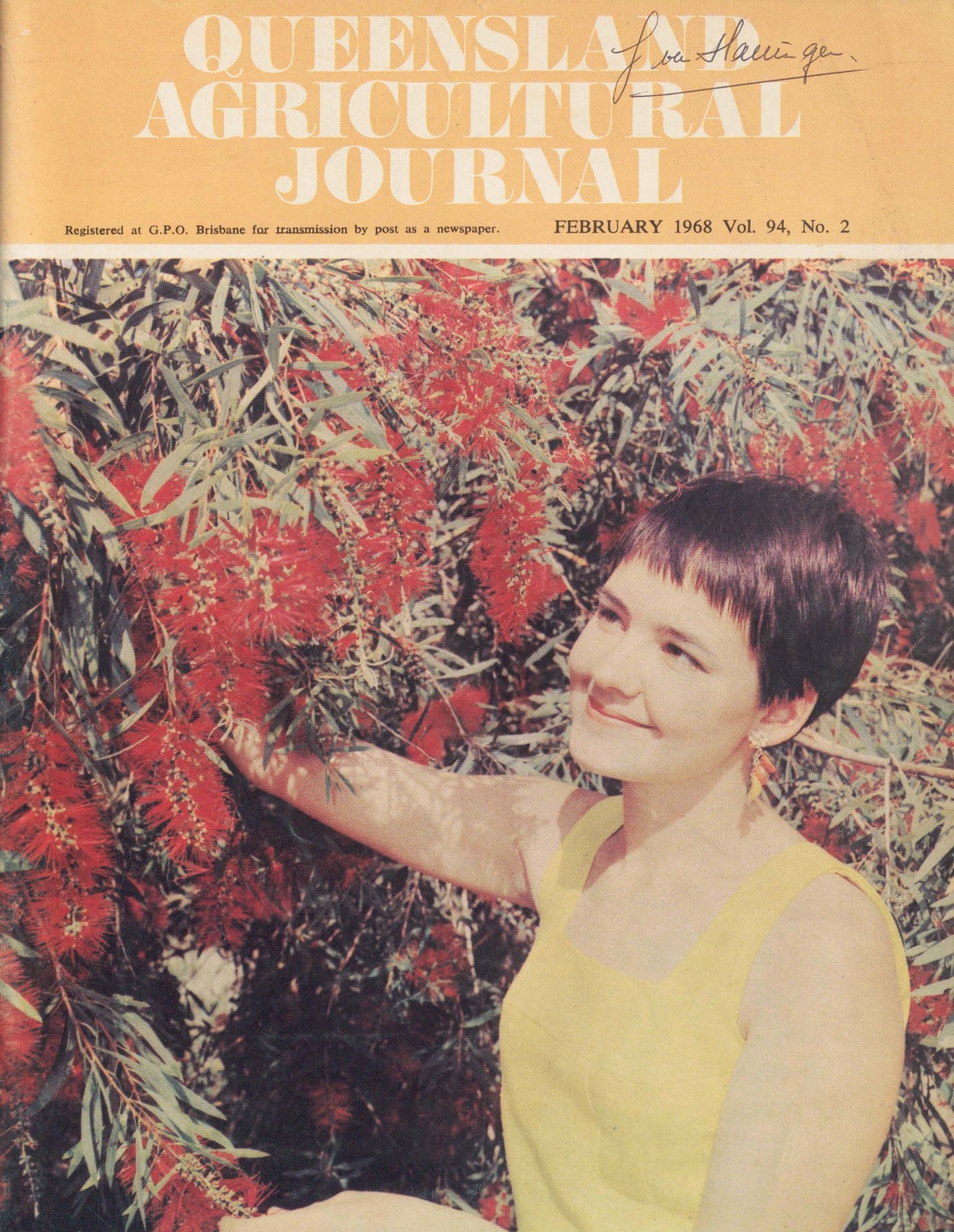 Queensland Agricultural Journal - February 1968