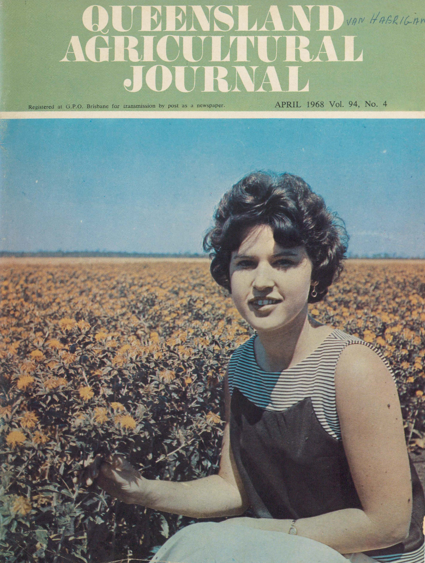 Queensland Agricultural Journal - April 1968