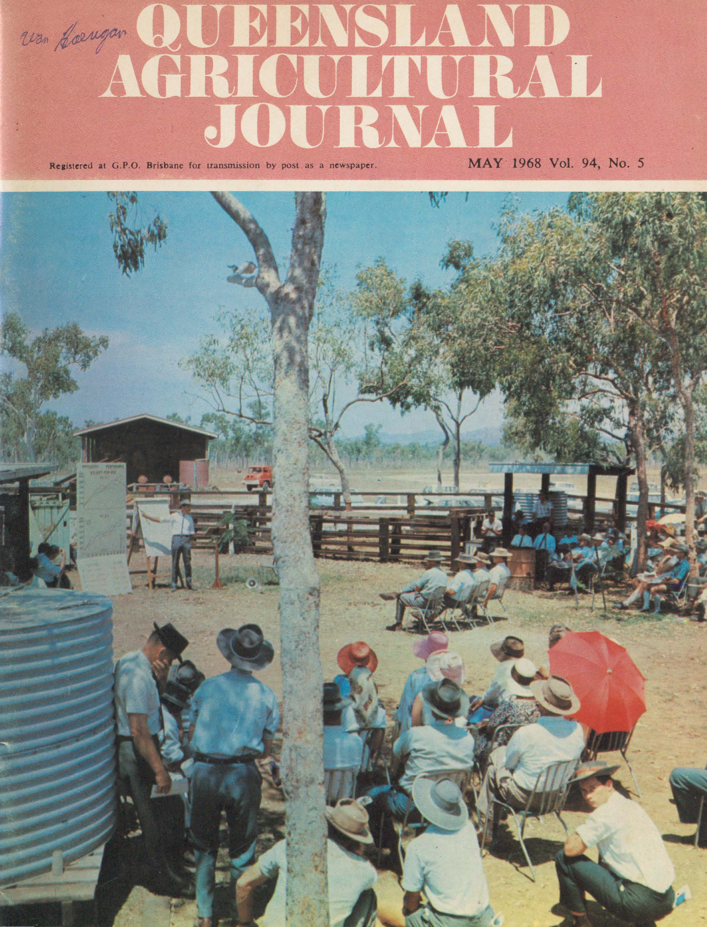 Queensland Agricultural Journal - May 1968