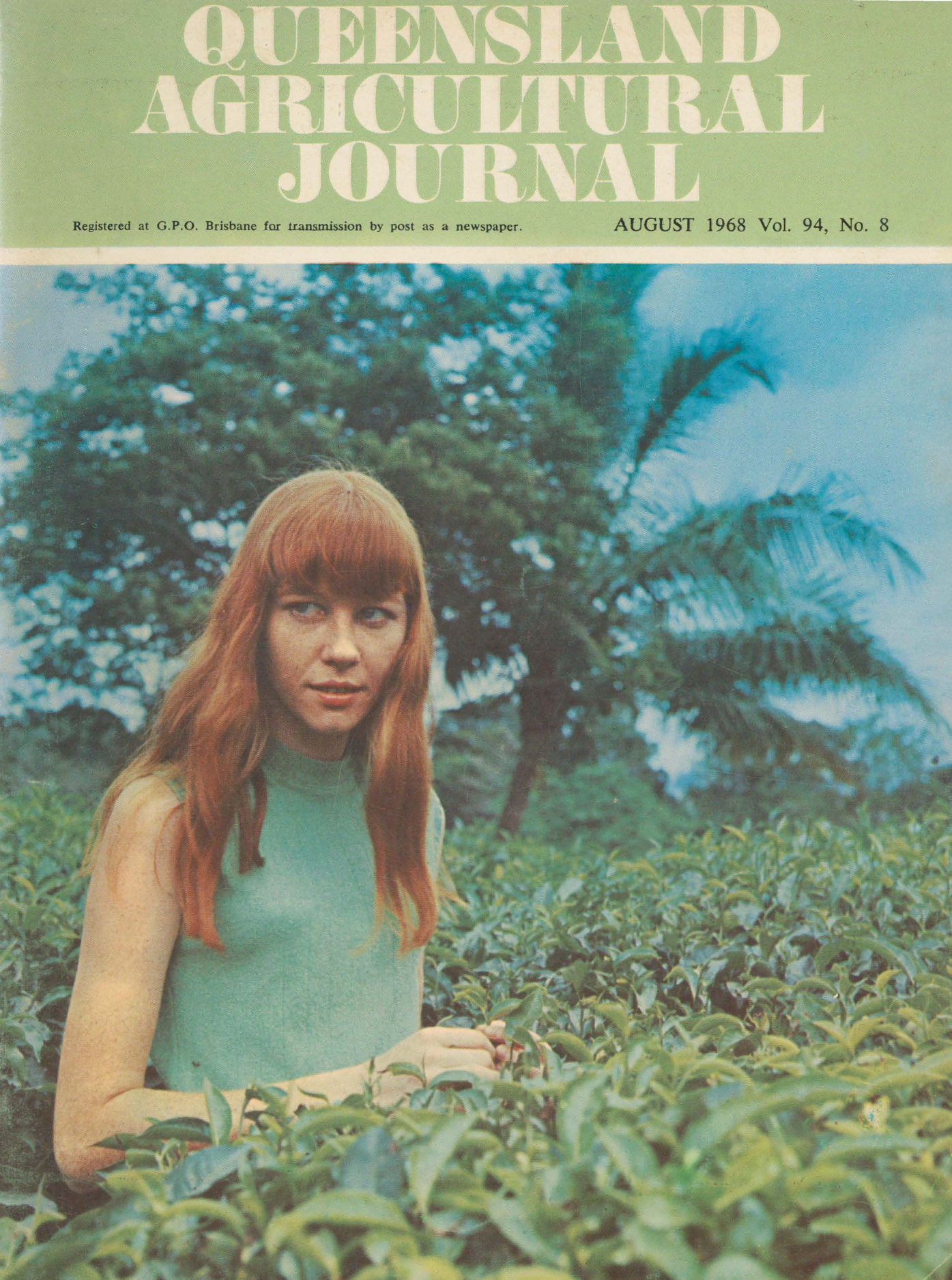 Queensland Agricultural Journal - August 1968