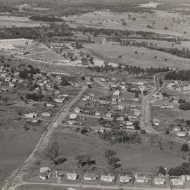 Aerial view of Petrie Township - ca. 1960
