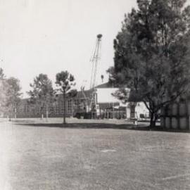 Crane to unload Fairfield B.D. Plant 1973