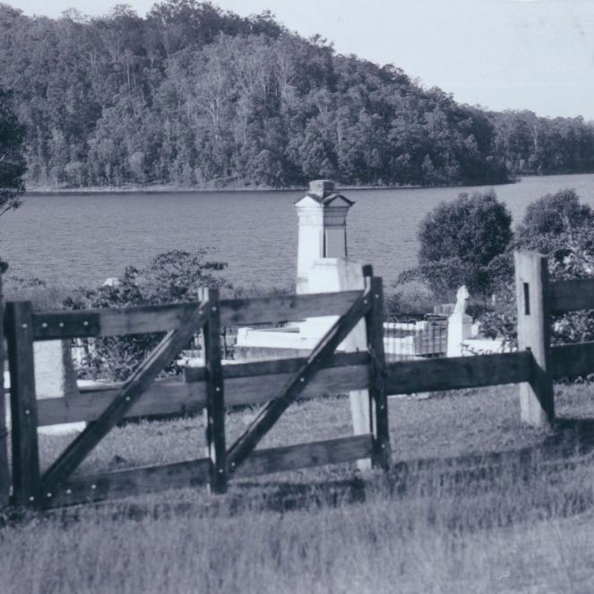 Samsonvale cemetery, headstones and landscape photographs, 1988