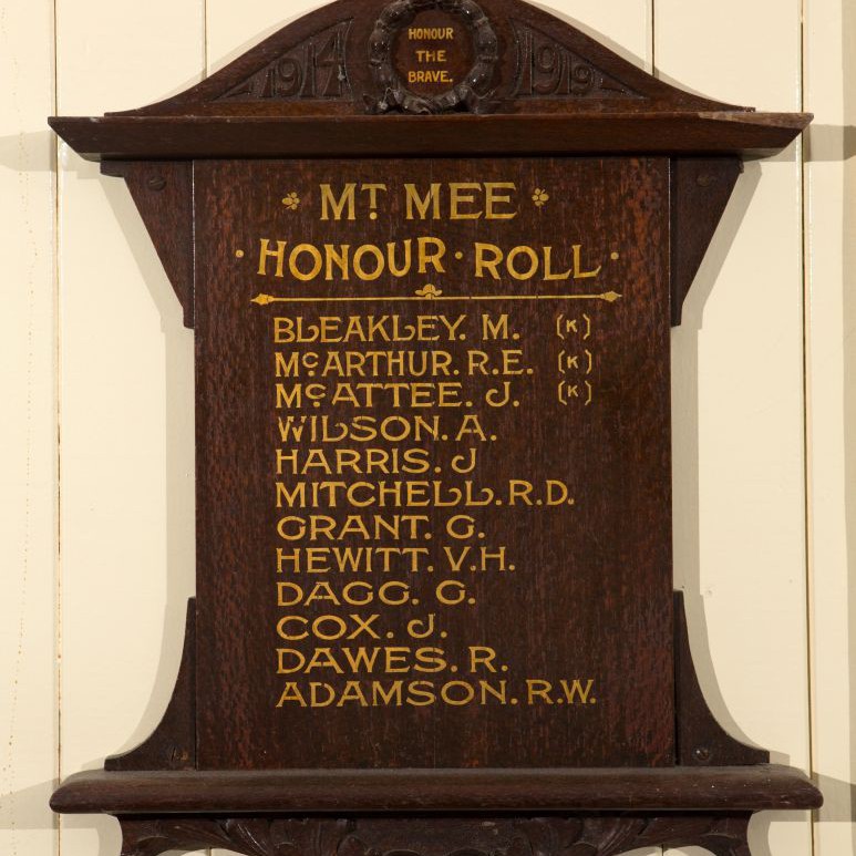 Mt Mee Honour Roll