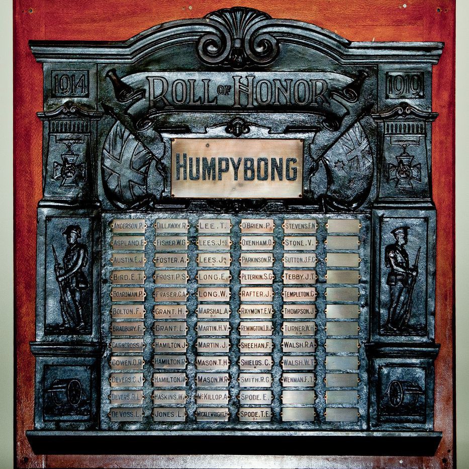 Roll of Honour Humpybong