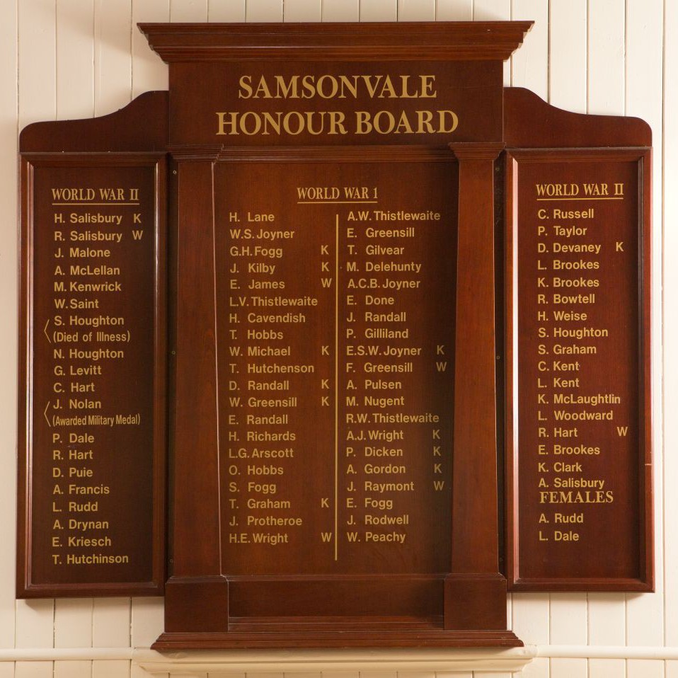 Samsonvale Honour Board