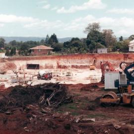 Construction of the Caboolture Park Shopping Centre, ca. 1985