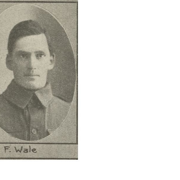 Frank Wale, SN 103, Service Record