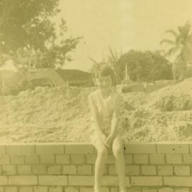 Construction of the new cafe building