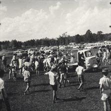 Christmas Party - Santa arriving