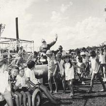 Christmas Party - Santa arriving