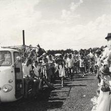 Christmas Party - Santa arriving