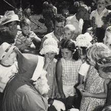 Christmas Party - Children meeting Santa