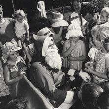 Christmas Party - Children meeting Santa