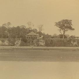 Dr Thomas Lane Bancroft's family home at Deception Bay, ca. 1898