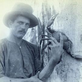 Gustav Dux, Crabber at Burpengary, ca. 1895