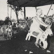 Christmas Party - Children on merry-go-round