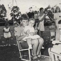 Christmas Party - Children on merry-go-round