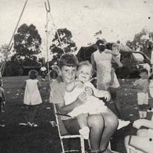 Christmas Party - Children on merry-go-round