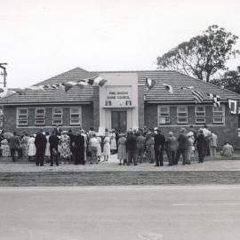 Opening of the Pine Rivers Shire Council building, Gympie Road Strathpine on 5 March 1960