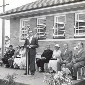 Opening of the Pine Rivers Shire Council building, Gympie Road Strathpine on 5 March 1960