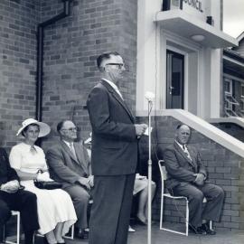 Opening of the Pine Rivers Shire Council building, Gympie Road Strathpine on 5 March 1960