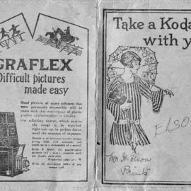 Cover of a Kodak Photograph Folder