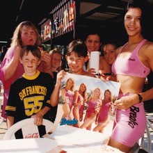 Pool Promotion Day at Lawnton Swimming Pool, Gympie Road Lawnton, 1990s