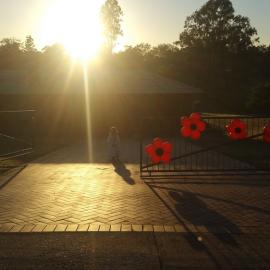Mountain View Court Samford Valley - 25 April 2020 - Anzac Day dawn service at Mountain View Court