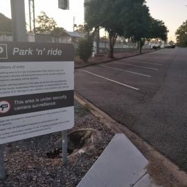 Lawnton Train Station Station Rd Lawnton - 14 April 2020 - 5.10pm Lawnton Station Carpark - 003