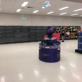 Woolworths Supermarket - Warner Marketplace Samsonvale Road Warner - 10 April 2020 - Woolworths Easter eggs Good Friday