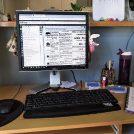 Lawnton - 14 April 2020 -Covid-19 Work From Home space