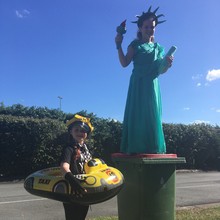 Old North Road Bray Park - April 2020 - Bin night